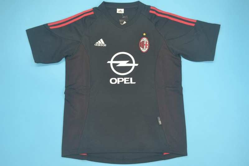 Thailand Quality(AAA) 2002/04 AC Milan Third Retro Soccer Jersey