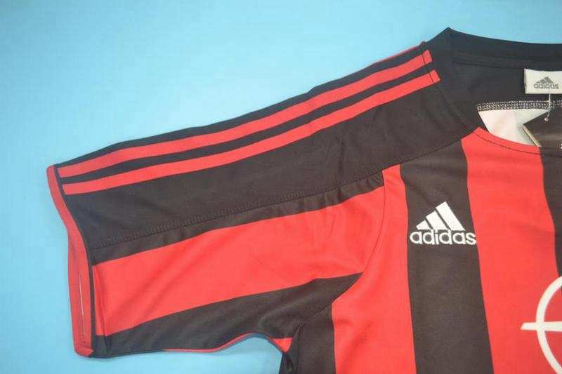 Thailand Quality(AAA) 2003/04 AC Milan Home Retro Soccer Jersey