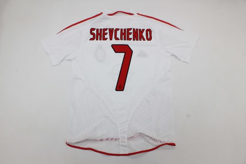 Thailand Quality(AAA) 2004/05 AC Milan Away Retro Soccer Jersey