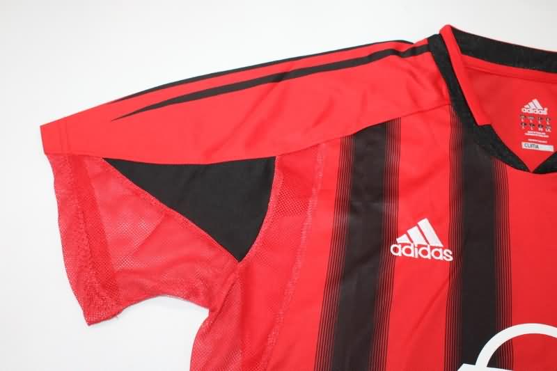 Thailand Quality(AAA) 2004/05 AC Milan Home Retro Soccer Jersey