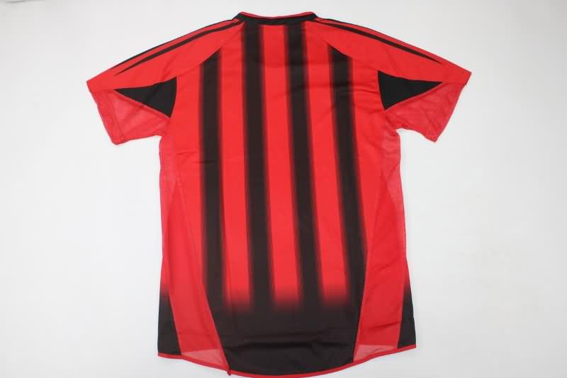 Thailand Quality(AAA) 2004/05 AC Milan Home Retro Soccer Jersey