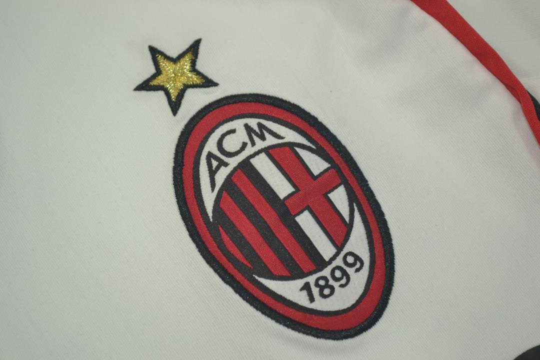 Thailand Quality(AAA) 2006/07 AC Milan Away Final Retro Soccer Jersey