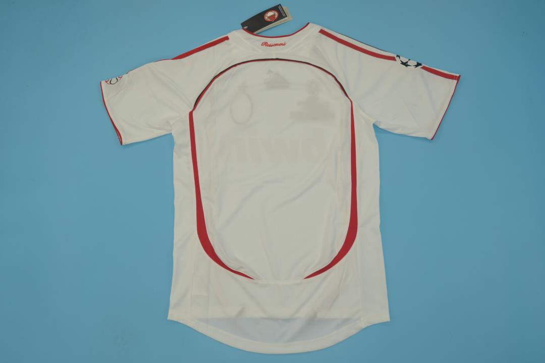 Thailand Quality(AAA) 2006/07 AC Milan Away Final Retro Soccer Jersey