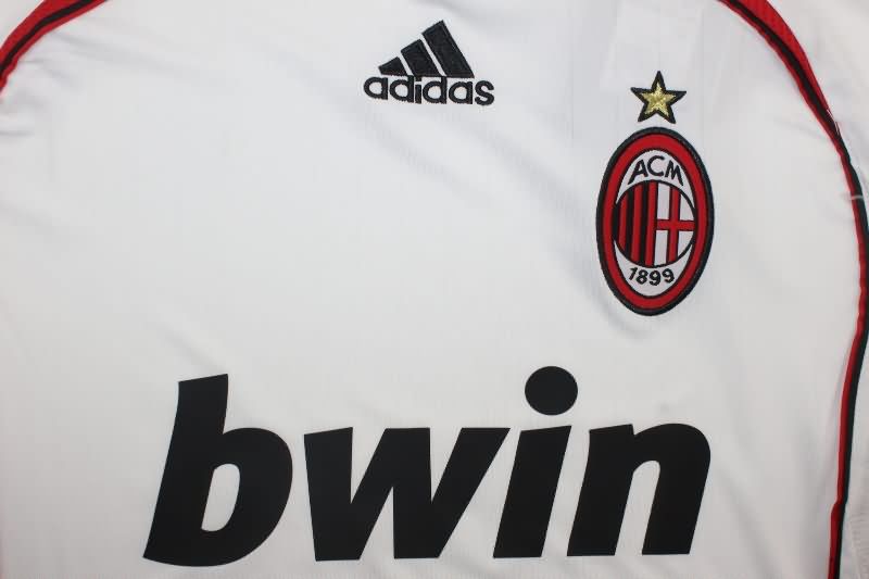 Thailand Quality(AAA) 2006/07 AC Milan Away Retro Soccer Jersey (Player)