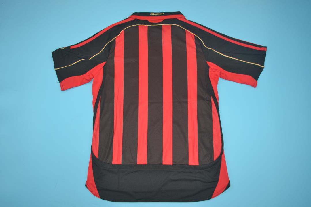 Thailand Quality(AAA) 2006/07 AC Milan Home Retro Soccer Jersey