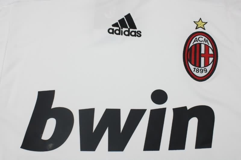 Thailand Quality(AAA) 2007/08 AC Milan Away Retro Soccer Jersey