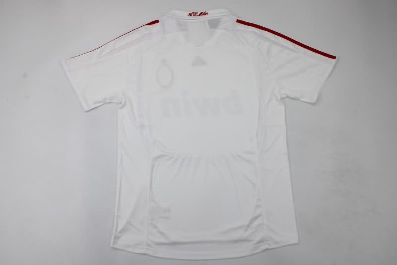 Thailand Quality(AAA) 2007/08 AC Milan Away Retro Soccer Jersey