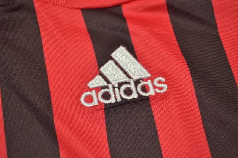 Thailand Quality(AAA) 2007/08 AC Milan Home Retro Soccer Jersey