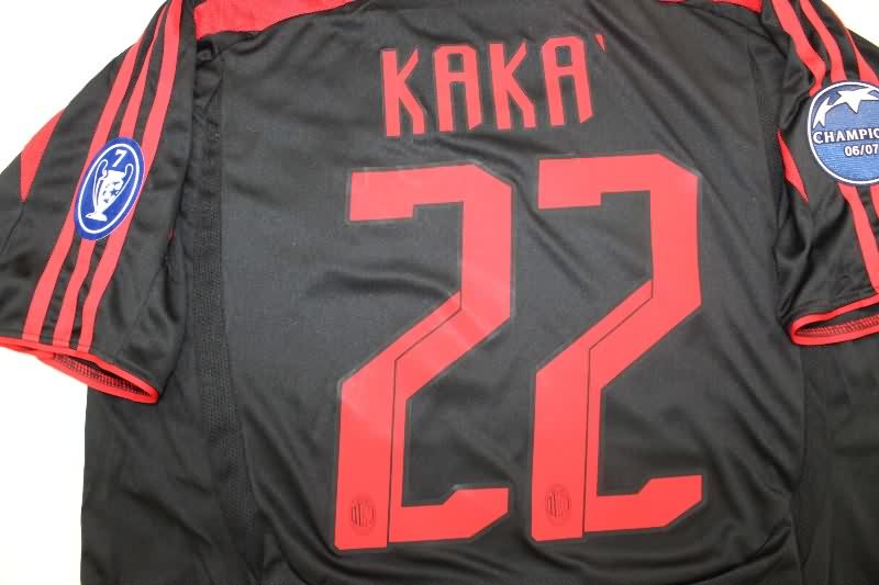 Thailand Quality(AAA) 2007/08 AC Milan Third Retro Soccer Jersey