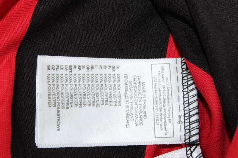 Thailand Quality(AAA) 2008/09 AC Milan Home Retro Soccer Jersey