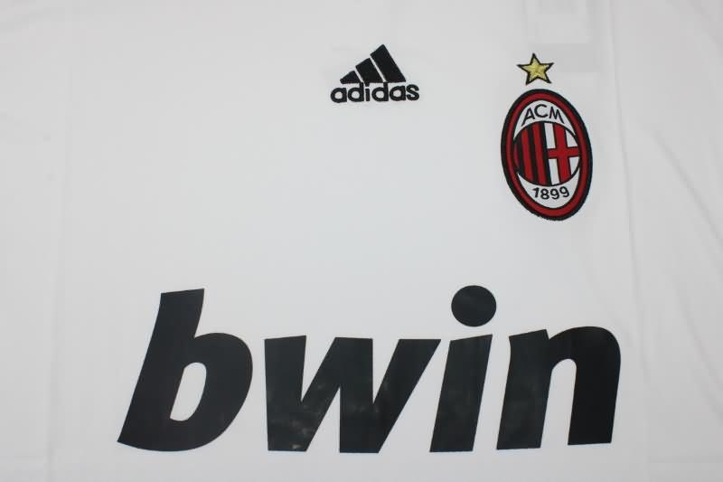 Thailand Quality(AAA) 2009/10 AC Milan Away Retro Soccer Jersey