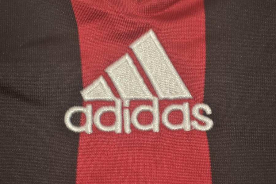 Thailand Quality(AAA) 2009/10 AC Milan Home Retro Soccer Jersey