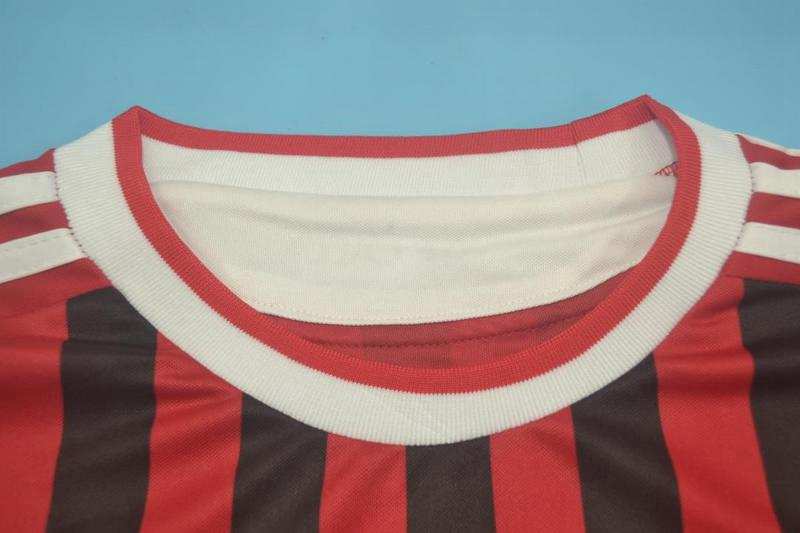 Thailand Quality(AAA) 2011/12 AC Milan Home Retro Soccer Jersey