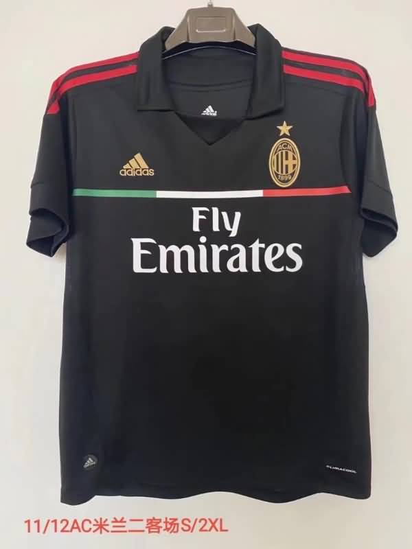 Thailand Quality(AAA) 2011/12 AC Milan Third Retro Soccer Jersey
