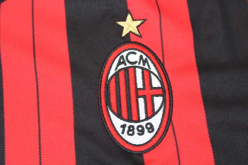 Thailand Quality(AAA) 2013/14 AC Milan Home Retro Soccer Jersey