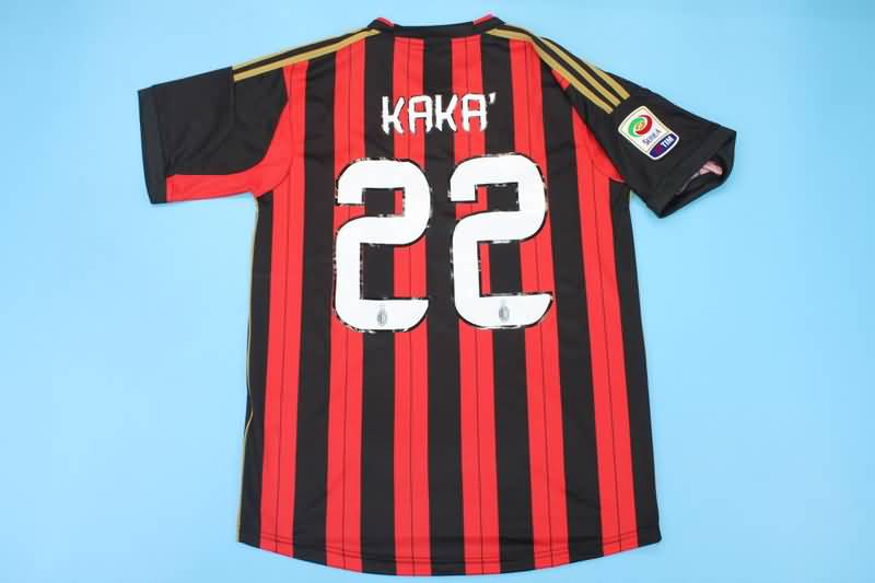 Thailand Quality(AAA) 2013/14 AC Milan Home Retro Soccer Jersey