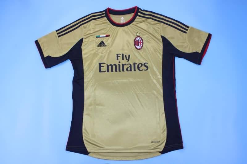 Thailand Quality(AAA) 2013/14 AC Milan Third Retro Soccer Jersey