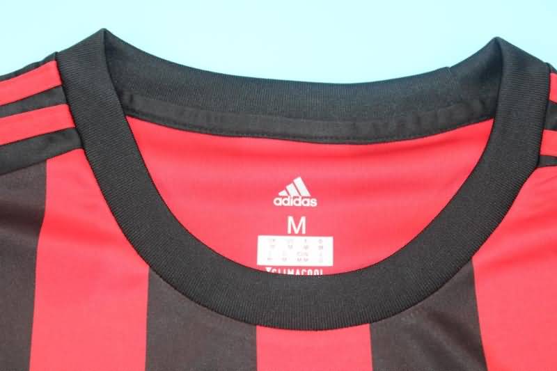 Thailand Quality(AAA) 2017/18 AC Milan Home Retro Soccer Jersey