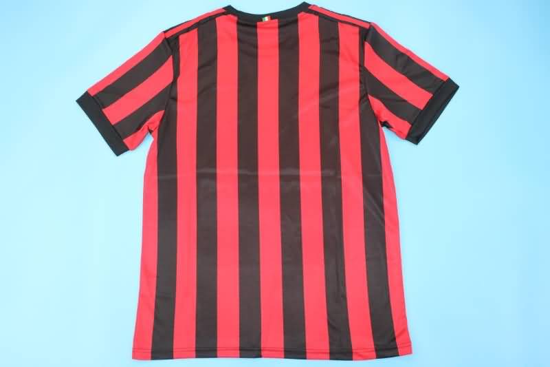 Thailand Quality(AAA) 2017/18 AC Milan Home Retro Soccer Jersey