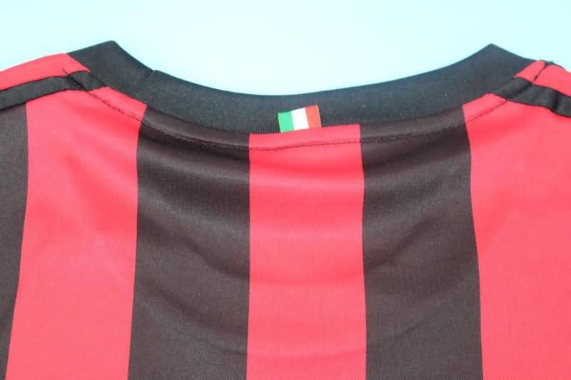 Thailand Quality(AAA) 2017/18 AC Milan Home Retro Soccer Jersey