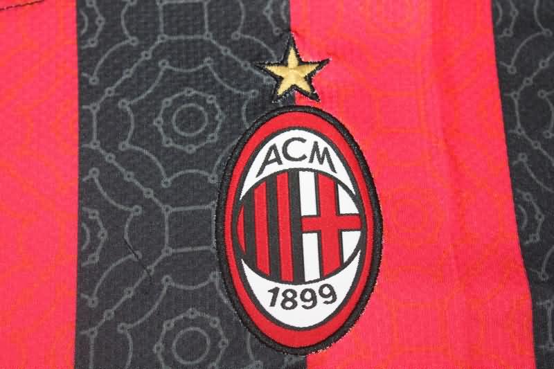 Thailand Quality(AAA) 2020/21 AC Milan Home Retro Soccer Jersey