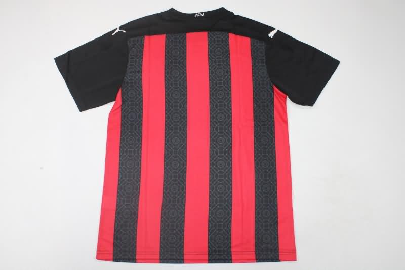 Thailand Quality(AAA) 2020/21 AC Milan Home Retro Soccer Jersey