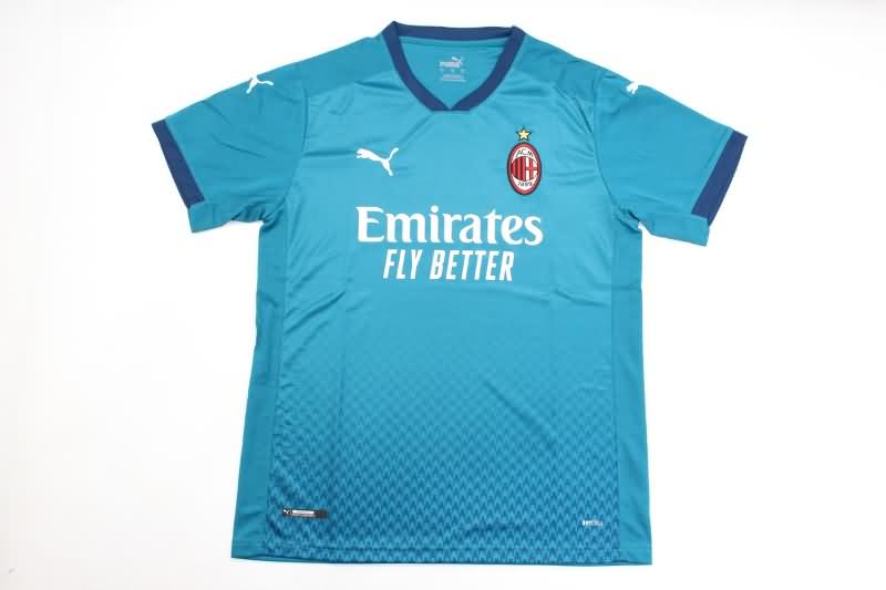 Thailand Quality(AAA) 2020/21 AC Milan Third Retro Soccer Jersey