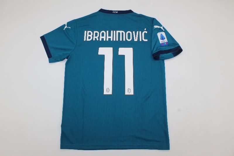 Thailand Quality(AAA) 2020/21 AC Milan Third Retro Soccer Jersey