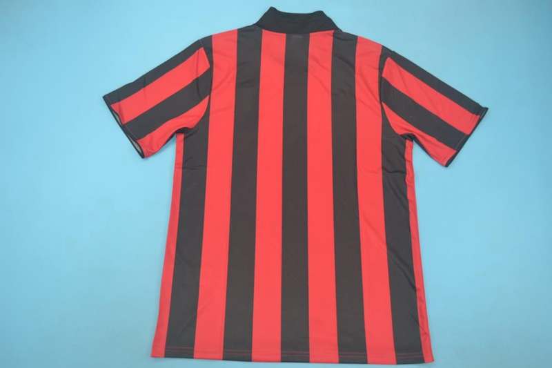 Thailand Quality(AAA) 1988/89 AC Milan Home Retro Soccer Jersey