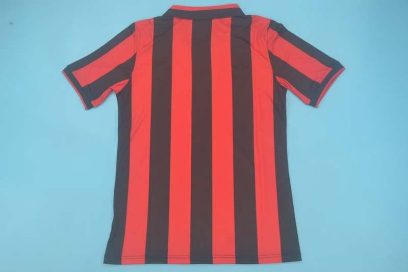 Thailand Quality(AAA) 1991/92 AC Milan Home Retro Soccer Jersey