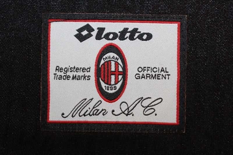 Thailand Quality(AAA) 1997/98 AC Milan Away Retro Soccer Jersey