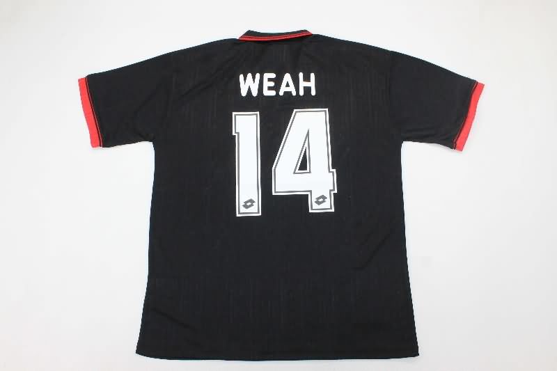 Thailand Quality(AAA) 1997/98 AC Milan Away Retro Soccer Jersey