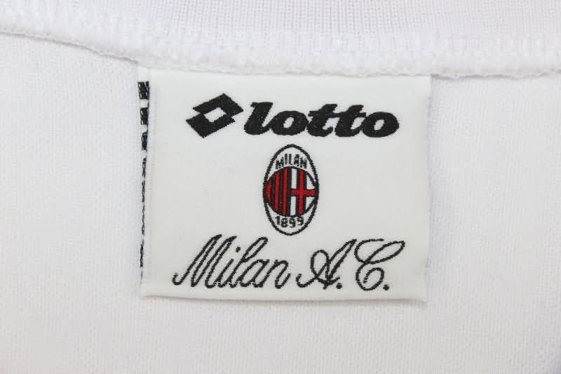 Thailand Quality(AAA) 1997/98 AC Milan Away Retro Soccer Jersey 02