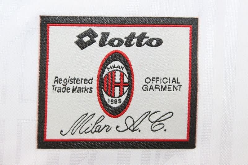 Thailand Quality(AAA) 1997/98 AC Milan Away Retro Soccer Jersey 02