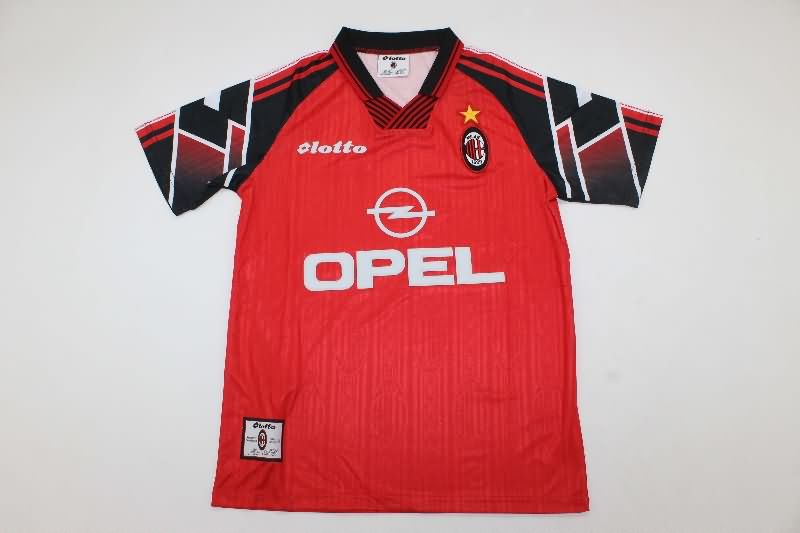 Thailand Quality(AAA) 1997/98 AC Milan Fourth Retro Soccer Jersey