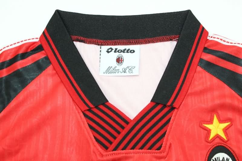 Thailand Quality(AAA) 1997/98 AC Milan Fourth Retro Soccer Jersey