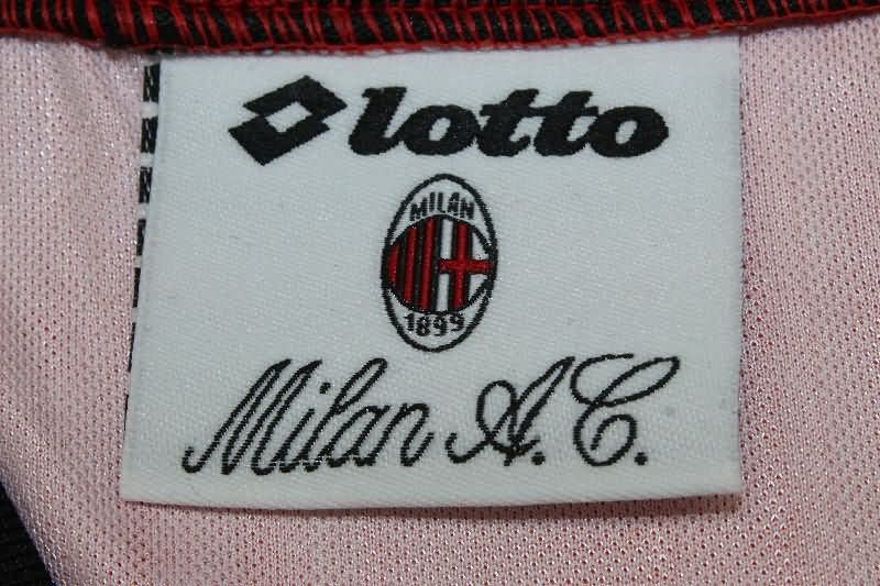 Thailand Quality(AAA) 1997/98 AC Milan Fourth Retro Soccer Jersey