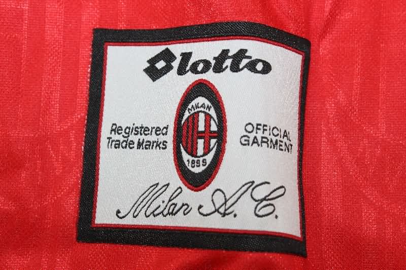 Thailand Quality(AAA) 1997/98 AC Milan Fourth Retro Soccer Jersey