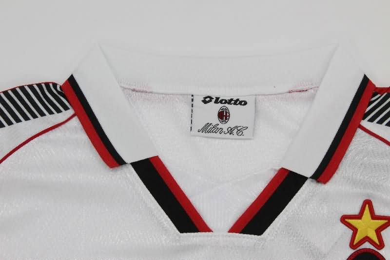 Thailand Quality(AAA) 1997/98 AC Milan Third Retro Soccer Jersey
