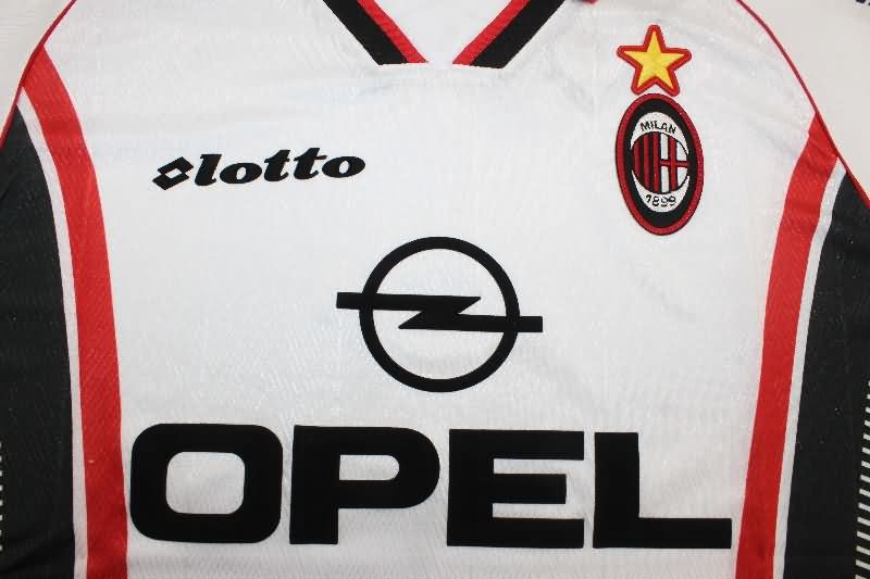 Thailand Quality(AAA) 1997/98 AC Milan Third Retro Soccer Jersey