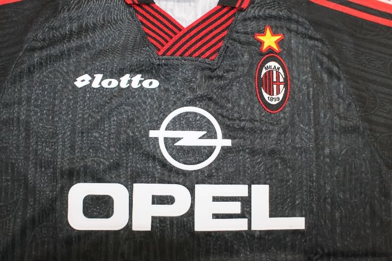 Thailand Quality(AAA) 1997/98 AC Milan Third Retro Soccer Jersey 02