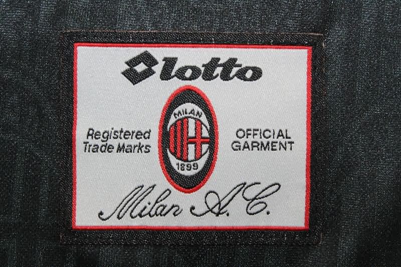Thailand Quality(AAA) 1997/98 AC Milan Third Retro Soccer Jersey 02