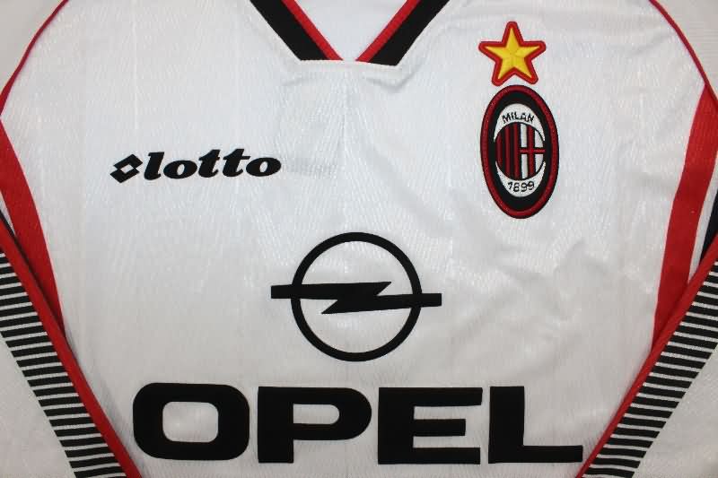 Thailand Quality(AAA) 1997/98 AC Milan Third Long Sleeve Retro Soccer Jersey