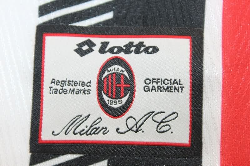 Thailand Quality(AAA) 1997/98 AC Milan Third Long Sleeve Retro Soccer Jersey