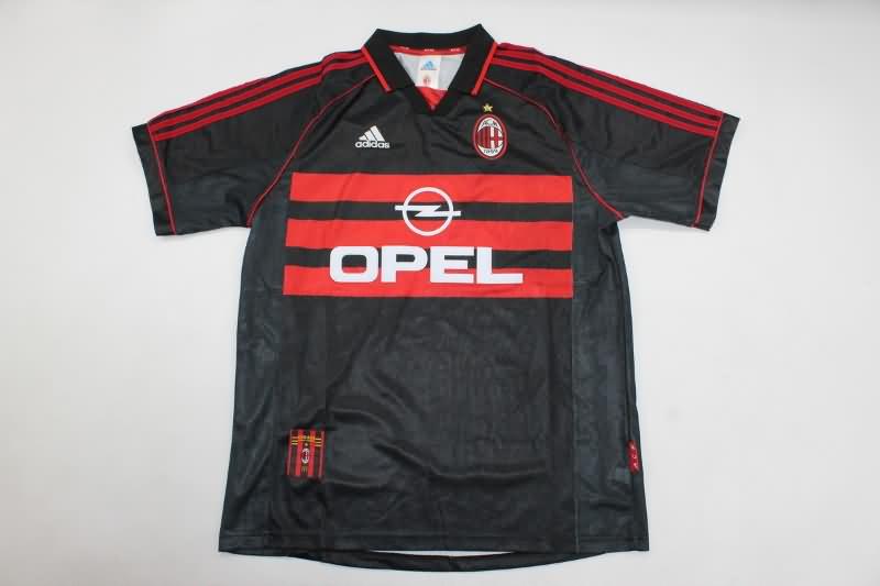 Thailand Quality(AAA) 1998/99 AC Milan Third Retro Soccer Jersey