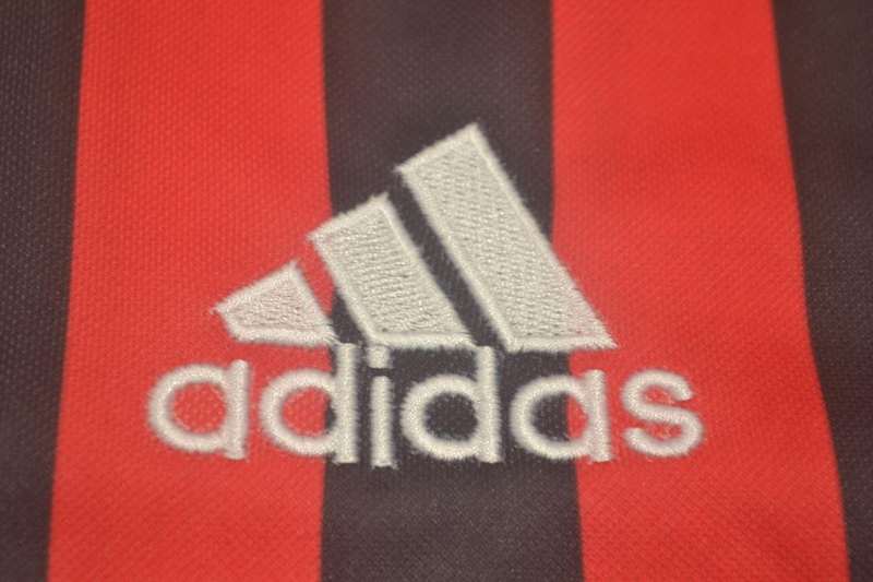 Thailand Quality(AAA) 1999/00 AC Milan Home Retro Soccer Jersey