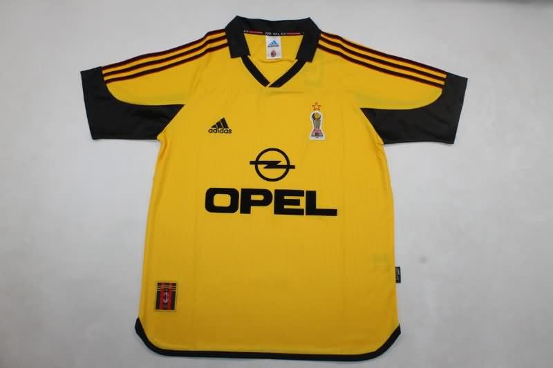 Thailand Quality(AAA) 1999/00 AC Milan Special Retro Soccer Jersey