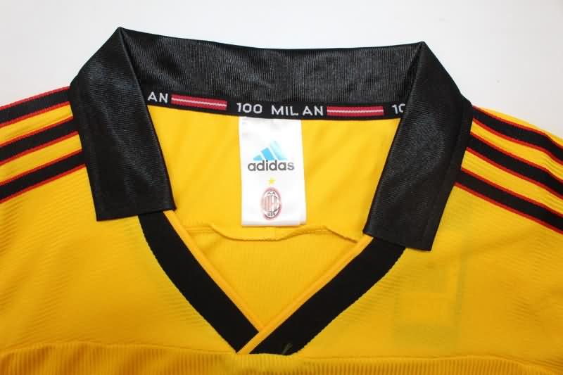 Thailand Quality(AAA) 1999/00 AC Milan Special Retro Soccer Jersey