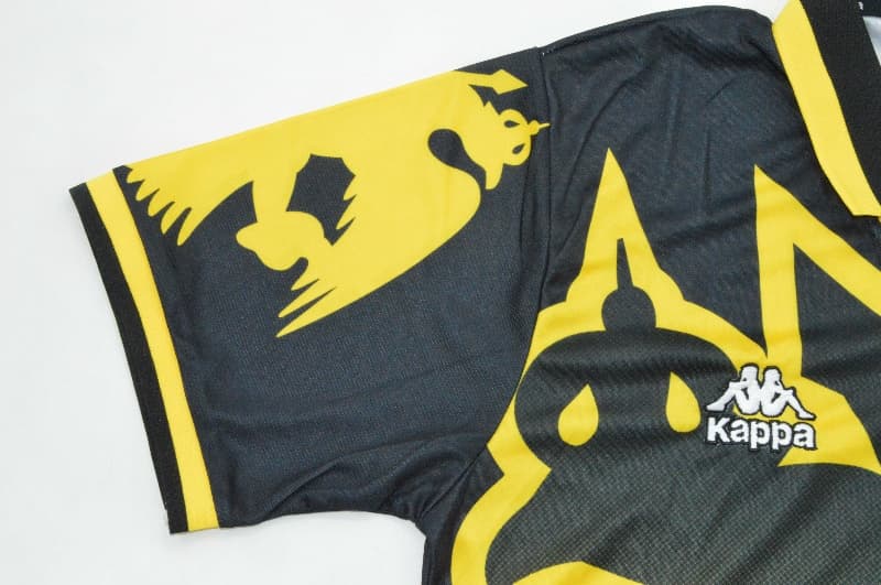 Thailand Quality(AAA) 1997/98 AEK Athens Home Retro Soccer Jersey