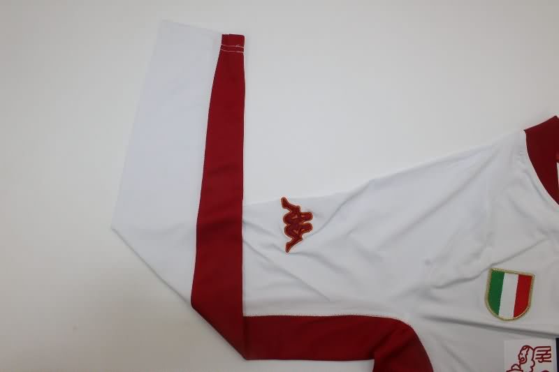 Thailand Quality(AAA) 2001/02 AS Roma Away Long Retro Soccer Jersey